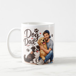 Papa-Hund Papa Kaffeetasse – Süßes Geschenk für Hu