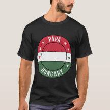 Papa, Hungary City T-Shirt
