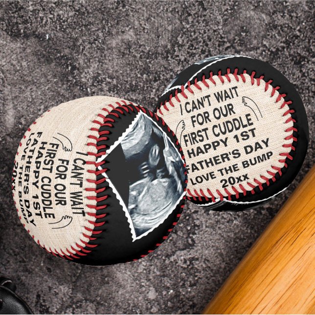 Papa, ich kann nicht auf unsere erste Kuschel wart Baseball (Von Creator hochgeladen)