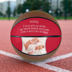 Papa, ich liebe dich Gedicht - Benutzerdefiniertes Basketball