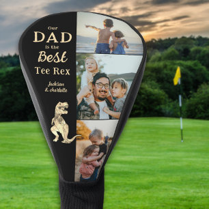 Papa ist der Beste Tee Rex 3 Foto Lustig Golf Headcover