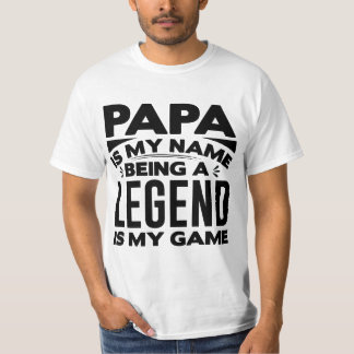 Papa ist mein Name T-Shirt