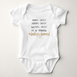 Papa ist zum Scheitern verurteilt Baby Strampler