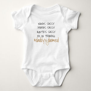 Papa ist zum Scheitern verurteilt Baby Strampler