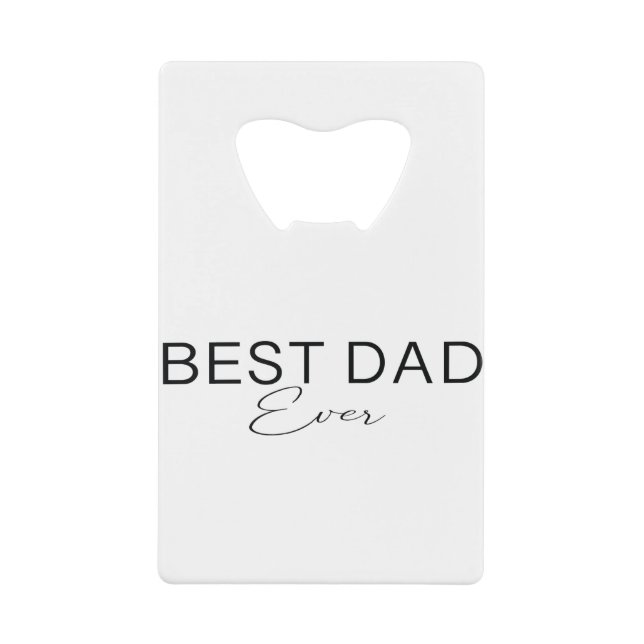 Papa je geldbeutel flaschenöffner (Vorderseite)