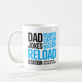 Papa Joke Mug avec QR Code - Une nouvelle blague c