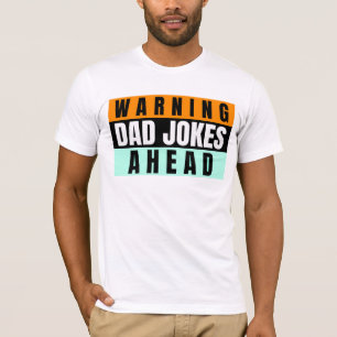 PAPA JOKES FUNNY fête des pères T-SHIRT