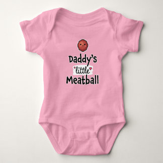 Papa-kleiner Fleischball Baby Strampler