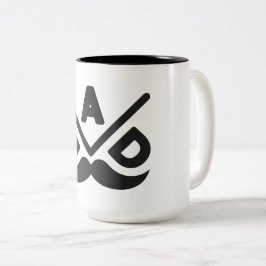 PAPA: Kühner Minimalismus Zweifarbige Tasse