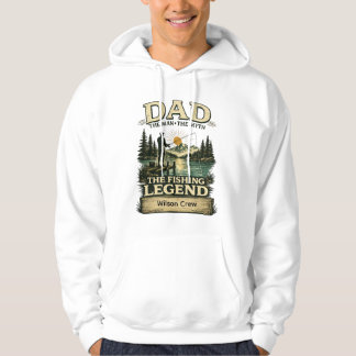 Papa La Légende de la Pêche Sweat à Capuche Person