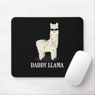 Papa Lama Alpaka Lustiger Tierliebhaber Mousepad