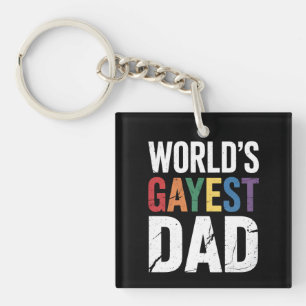 Papa le plus gay du monde LGBTQ Fierté gay allié A
