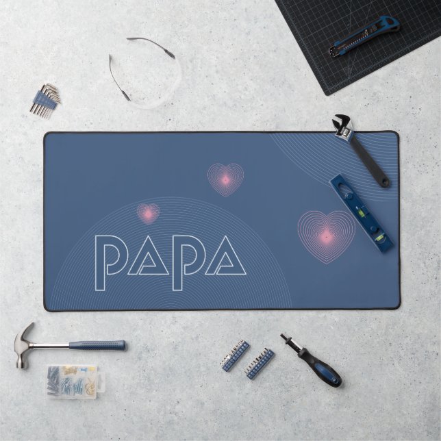 Papa, Leitlicht (strahlend) Schreibtischunterlage (Arbeitsplatz)