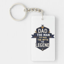 Papa, L'Homme, Le Mythe, La Légende -Porte - clé