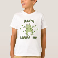 Papa-Lieben ich Frosch