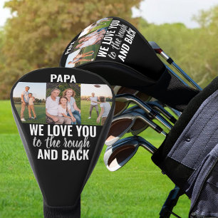 Papa Liebt dich bis zum Rough und zurück 3 Foto Golf Headcover