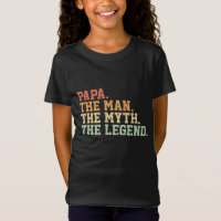 Papa Man Myth Legend für Mens Funny Father Gift