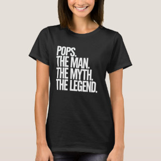 Papa Mann Der Mythos Die Legende Vater Vatertagsge T-Shirt