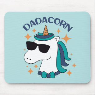 Papa mit Sonnenbrille Mousepad