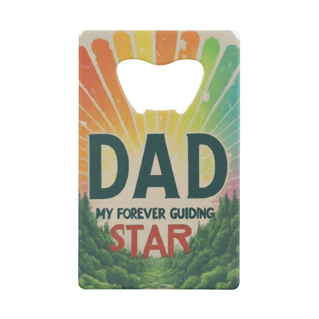 Papa : Mon étoile de guide pour toujours (Devant)