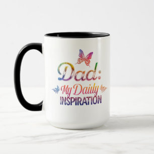 Papa : Mon inspiration quotidienne - Mug Combo 15