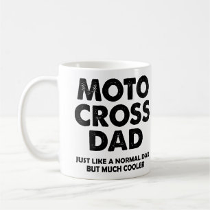 Papa Motocross Drôle Dirt Mike Mug ou Tasse de Voy