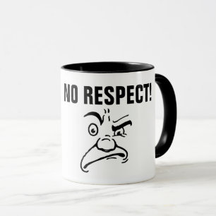 PAPA MUGS, AUCUN RESPECT Coffee Mugs