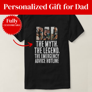 Papa Mythos Legende Ratshotline T-Shirt