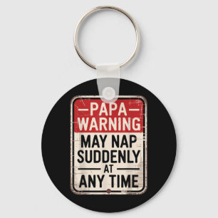 Papa Naps Lustiger Vater Humor Schlüsselanhänger