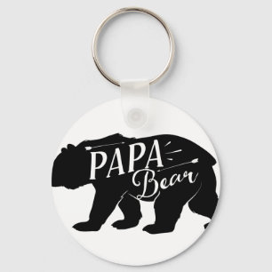 Papa-Neuheits-Bärn-lustiges Retro Schlüsselanhänger