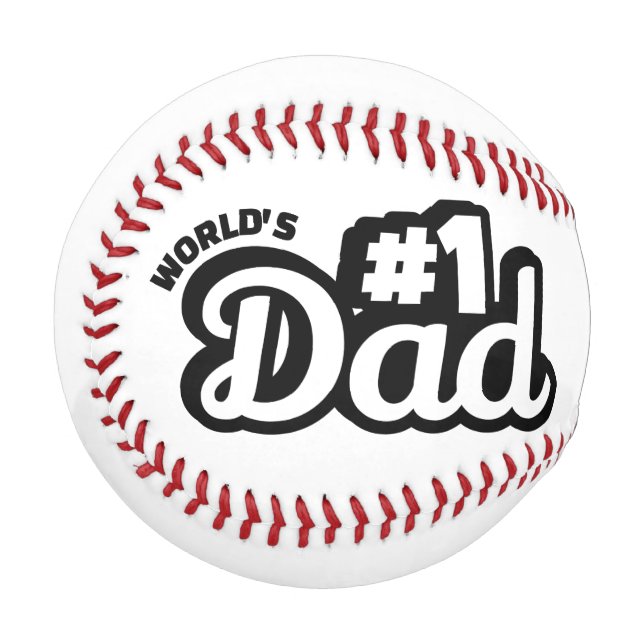 Papa Nr.1 Baseball (Vorderseite Links)