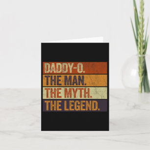 Papa-oh Der Mann Der Mythos Die Legende Lustig Ret Karte