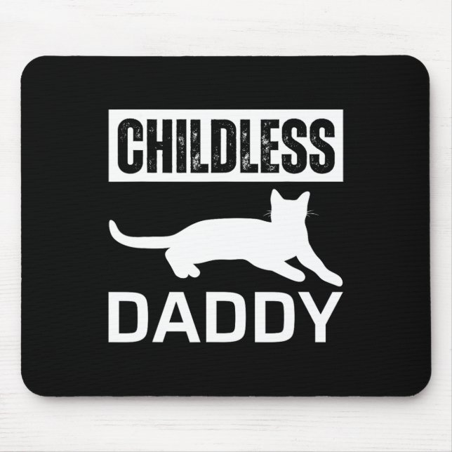 Papa ohne Kinder 2024 Mousepad (Vorne)