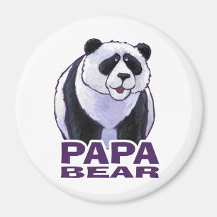 Papa-Panda-Bär Magnet