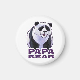 Papa Panda Bear Magnet