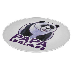 Papa Panda Bear Schneidebrett