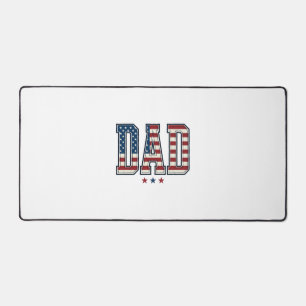 Papa patriote Drapeau américain Design vectoriel v