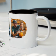 Papa Photo Collage Mug pour la Fête des pères