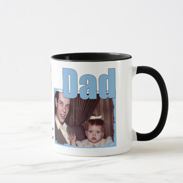 Papa Photo Mug pour la Fête des pères (Droite)