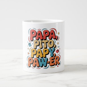 Papa Pito Pappy Pawer Jumbo-Tasse
