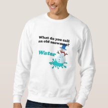 Papa plaisanter Douille moche Snowman Sweatshirt D