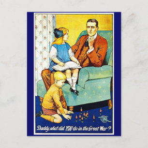 Papa? -Postkarte Postkarte