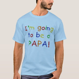 Papa - Primärfarben T-Shirt