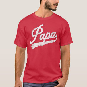 Papa Retro Stil für lustigen Papa Opa Familien-Gif T-Shirt