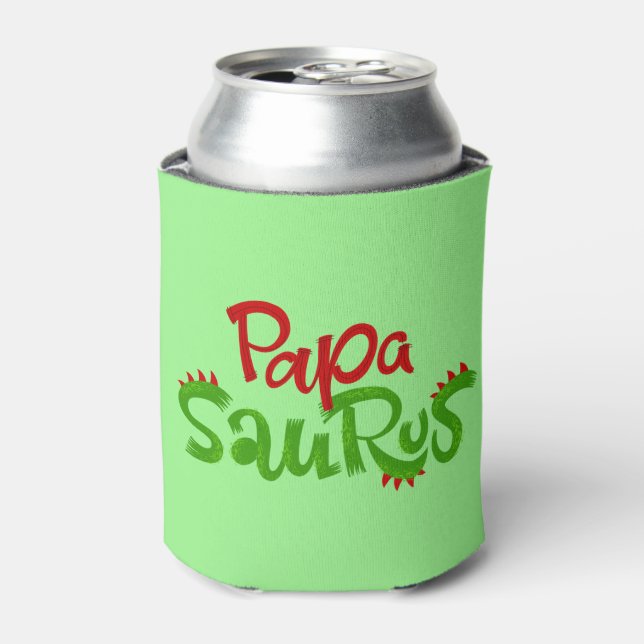 Papa Saurus Graphic Dosenkühler (Kanne Vorderseite)