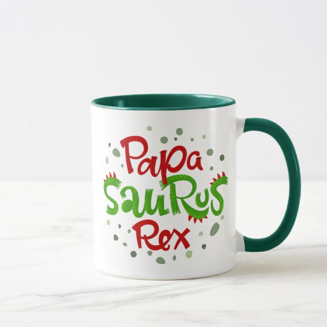Papa Saurus Rex Tasse (Rechts)