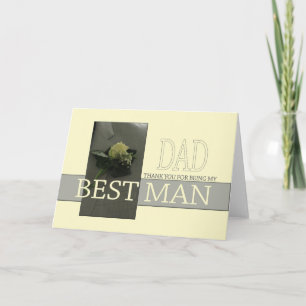 Papa, sei bitte Trauzeuge - Einladung