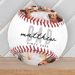 Papa seit 20XX Modern Einfach Sportlich Baseball