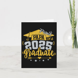 Papa Senior 2025 Proud Papa of a Cl of 2025 Gradua Karte
