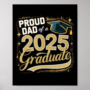 Papa Senior 2025 Stolz auf einen Absolventen der K Poster